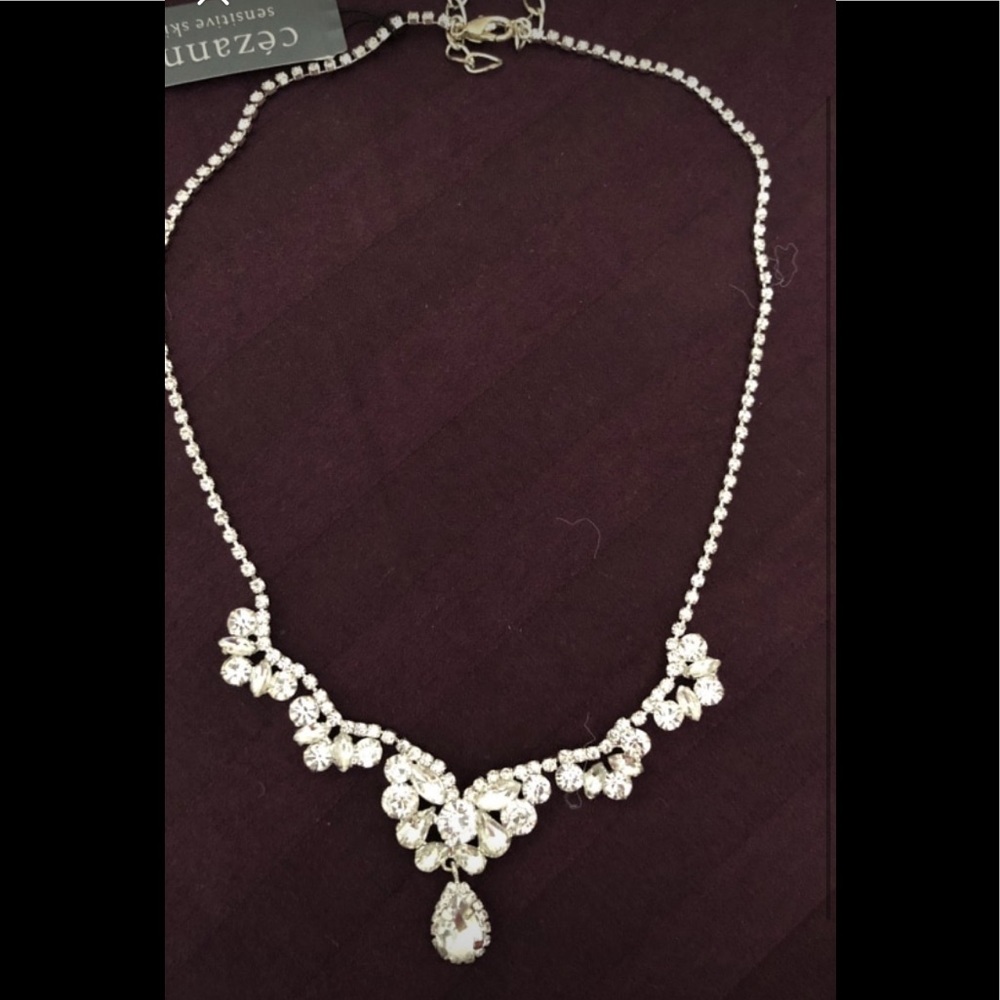 Cubic zirconium Diamond necklace